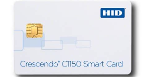 hid crescendo c1150 smart cards|HID® Crescendo® C1100 Series .